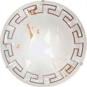 Plafondi Twister Ø 395 mm valkoinen/kuvioitu