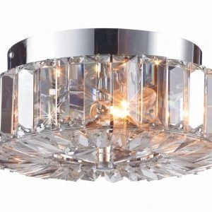 Plafondi Ulriksdal Ø 230x110 mm kromi/Brilliant-kristalli IP21