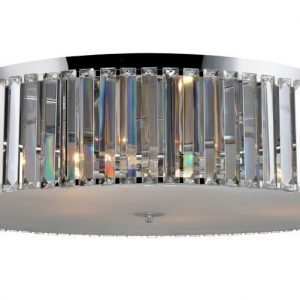 Plafondi Visborg Ø 750x190 mm kromi/Brilliant-kristalli