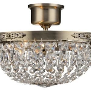 Plafondi Wasa Ø 350x260 mm antiikki/Brilliant-kristalli