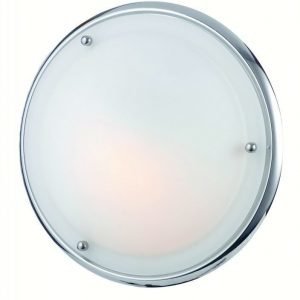 Plafondi Åre Ø 280x80 mm kromi/huurrelasi IP44