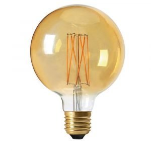 Pr Home Elect Led 3 Step Dim Globe Lamppu Kulta 125 Mm