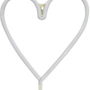 Pr Home Heart Seinävalaisin Valkoinen