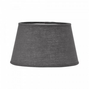 Pr Home Indi Lampunvarjostin Pellavaa Harmaa 25 Cm