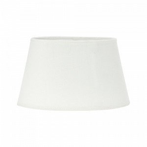 Pr Home Indi Lampunvarjostin Pellavaa Valkoinen 38 Cm