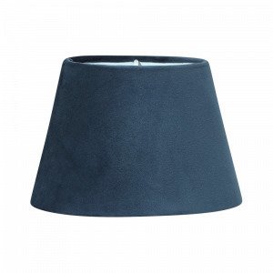 Pr Home Lampunvarjostin Soikea Samettia Sininen 20 Cm