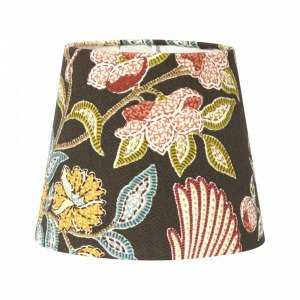 Pr Home Mia Lampunvarjostin Kuviollinen Musta 20 Cm