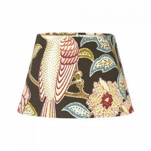 Pr Home Oval Lampunvarjostin Musta 25 Cm