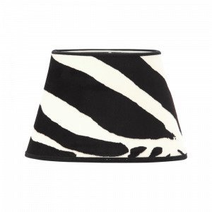 Pr Home Oval Lampunvarjostin Musta 25 Cm