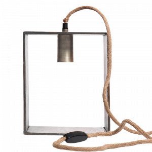 Pr Home Raw Box Pöytävalaisin Hopea 26 Cm