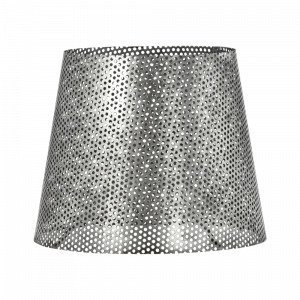 Pr Home Reikäkuvioinen Mia Lampunvarjostin Hopea 17 Cm