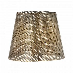 Pr Home Reikäkuvioinen Mia Lampunvarjostin Messinkiä 17 Cm