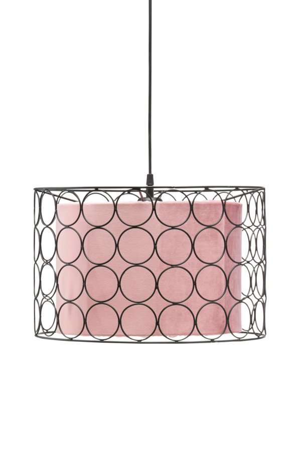 Pr Home Ring Kattovalaisin Musta Roosa 40 Cm