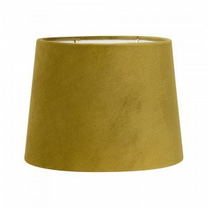 Pr Home Sofia Lampunvarjostin Samettia Keltainen 20 Cm