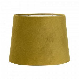 Pr Home Sofia Lampunvarjostin Samettia Keltainen 30 Cm