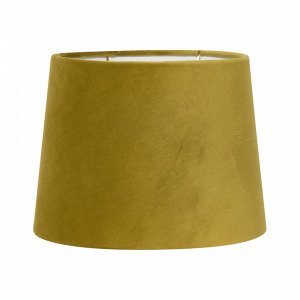 Pr Home Sofia Lampunvarjostin Samettia Keltainen 35 Cm