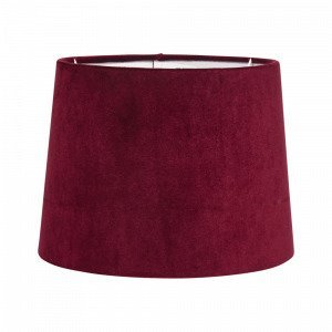 Pr Home Sofia Lampunvarjostin Samettia Punainen 20 Cm