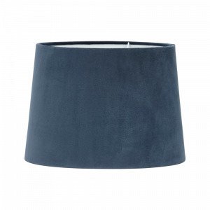 Pr Home Sofia Lampunvarjostin Samettia Sininen 40 Cm