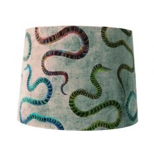 Pr Home Sofia Sammet Kaa Lampunvarjostin 40cm Harmaa