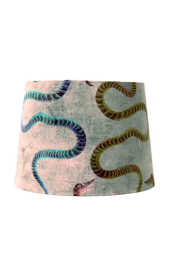 Pr Home Sofia Sammet Kaa Lampunvarjostin Harmaa 30 Cm