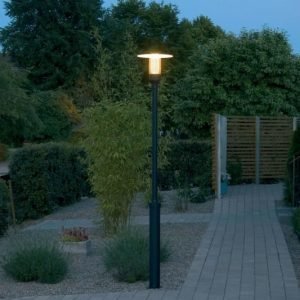 Pylväsvalaisin 403-750 Nova musta matta GU10 korkeus 2210 mm