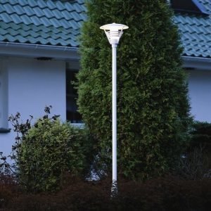 Pylväsvalaisin 502-250 Gemini valkoinen matta