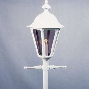 Pylväsvalaisin 567-250 Pallas iso valkoinen matta