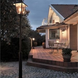 Pylväsvalaisin Benu 437-750 360x360x2540 mm musta