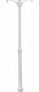 Pylväsvalaisin Idefjord 2500 mm 2-osainen valkoinen