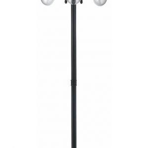 Pylväsvalaisin Italy 830x2200 mm 3-osainen musta