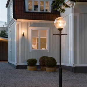 Pylväsvalaisin Orion 468-750 400x350x2400 mm musta