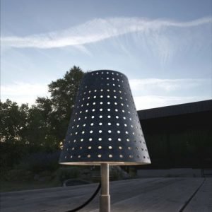 Pöytä/riippuvalaisin Fuse Ø 220x340 mm sinkitty teräs