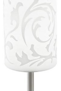 Pöytävalaisin Amadora Ø 105x460 mm valkoinen/harjattu teräs