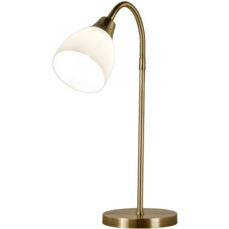 Pöytävalaisin Aneta Floda 150x270x470 mm antiikkimessinki