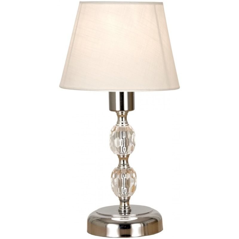 Pöytävalaisin Aneta Johanna Ø 160x300 mm kromi