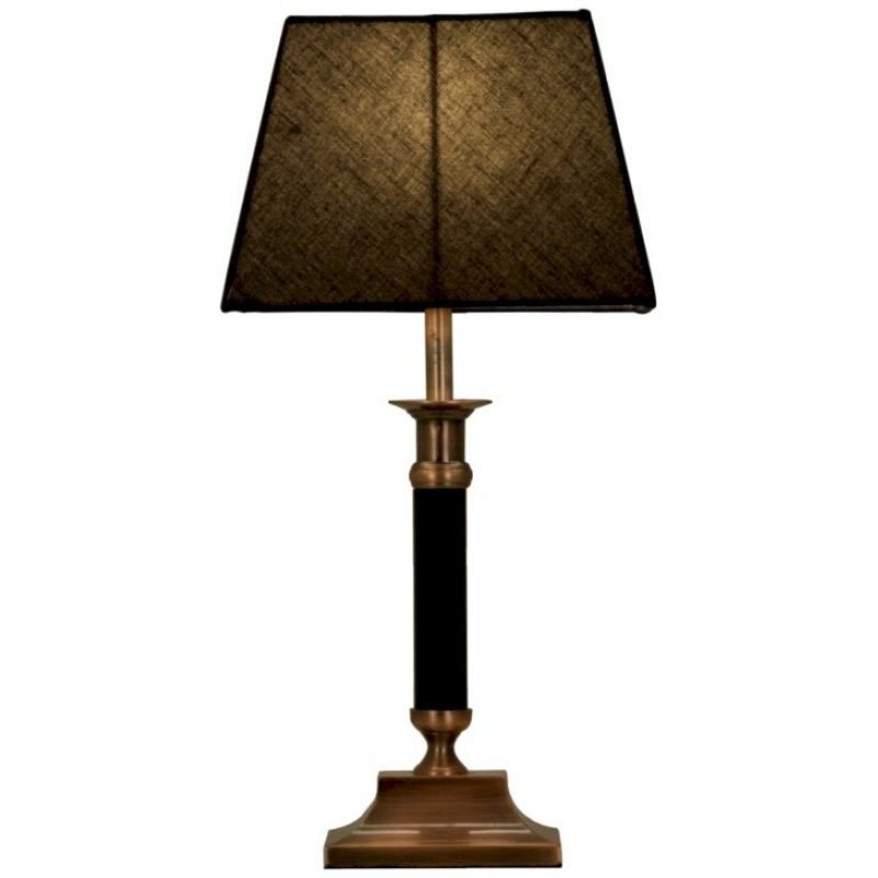 Pöytävalaisin Aneta Kolonn 200x120x400 mm antiikkikupari