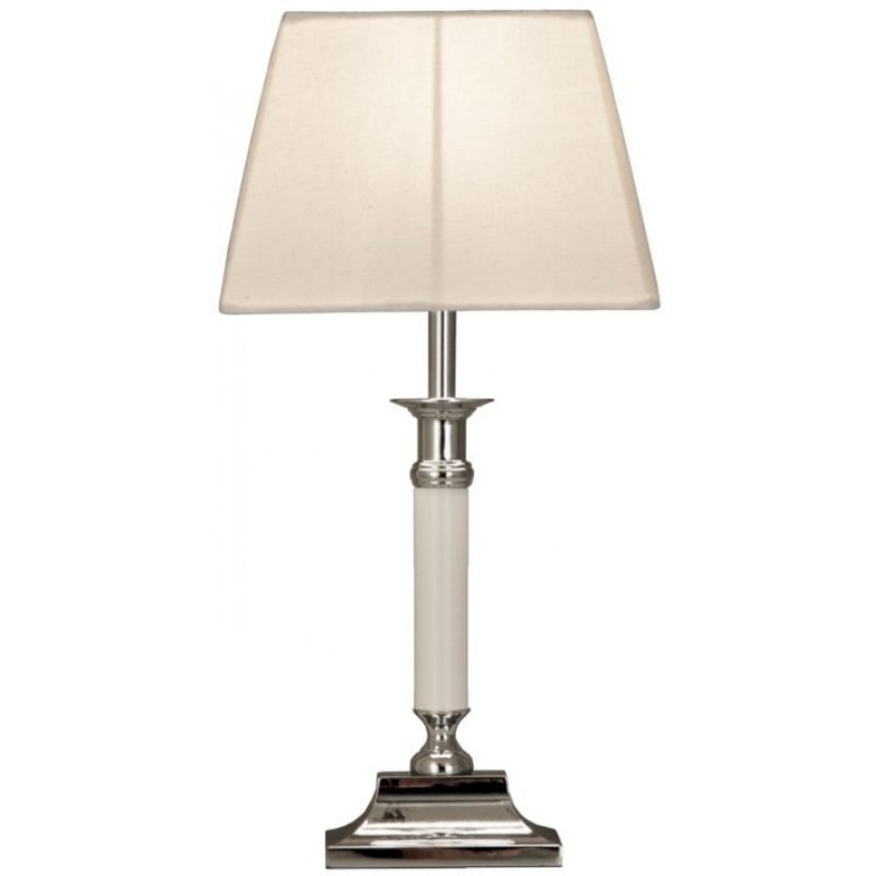 Pöytävalaisin Aneta Kolonn 200x120x400 mm hopea