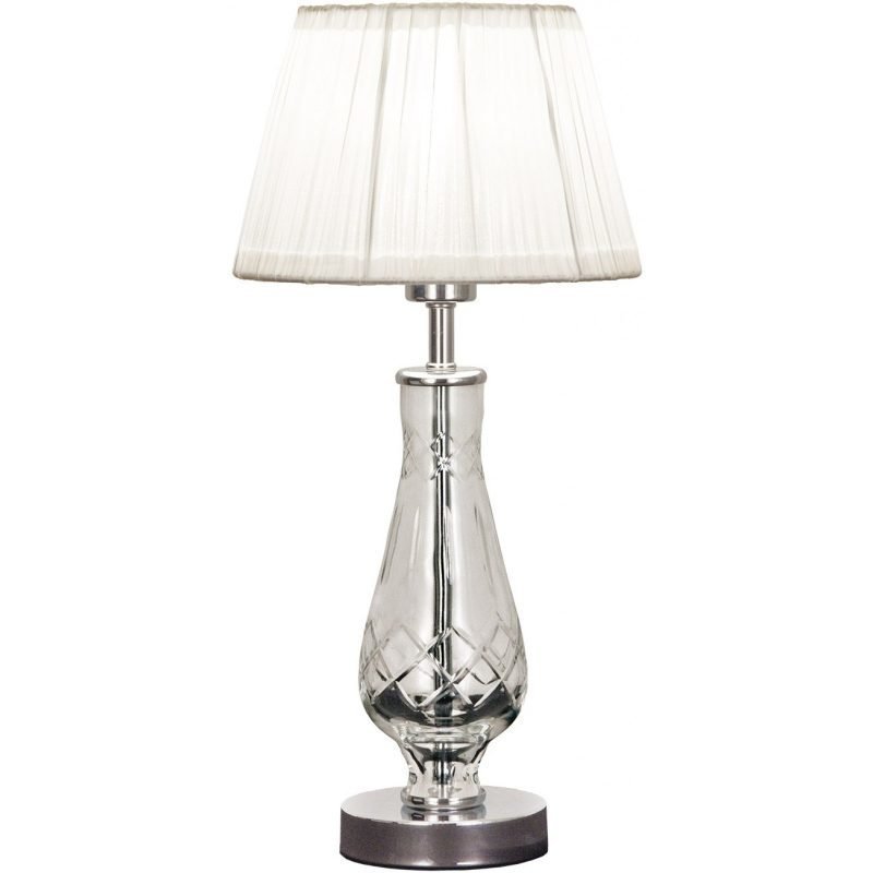 Pöytävalaisin Aneta Lilian Ø 200x420 mm kirkas lasi