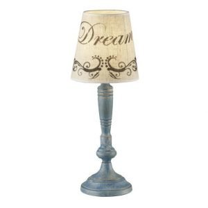 Pöytävalaisin Anna Ø 150x395 mm antiikkiturkoosi