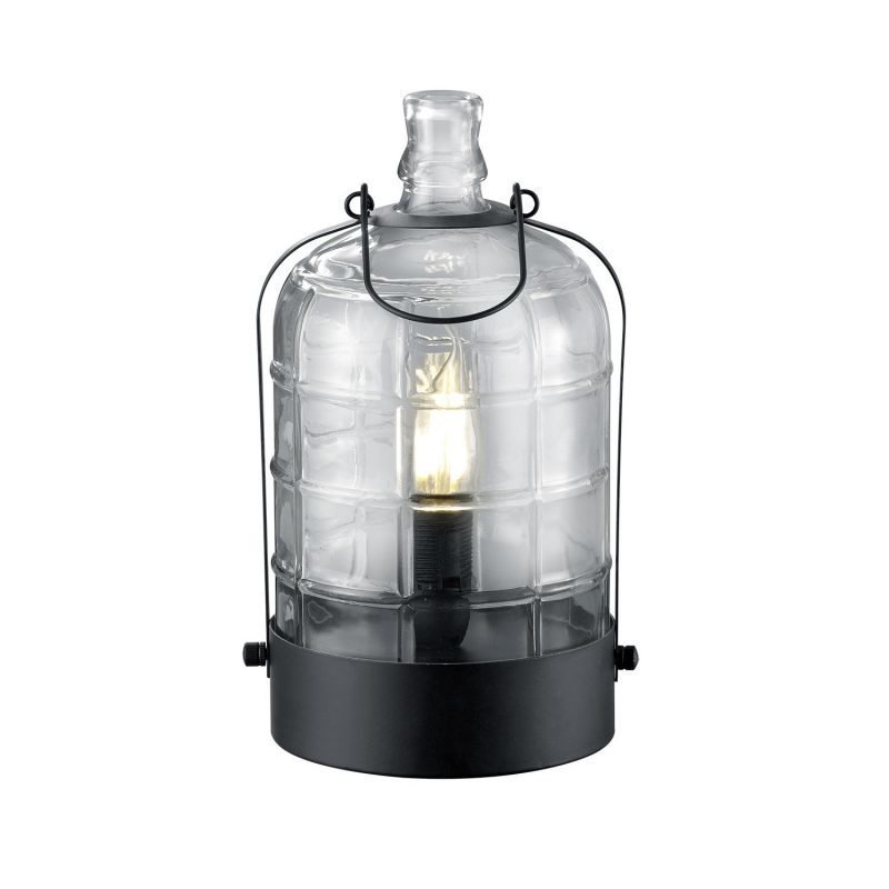 Pöytävalaisin Astrid Ø 150x280 mm musta