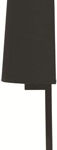 Pöytävalaisin Basic 230x115x450 mm musta