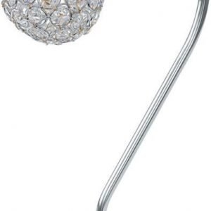 Pöytävalaisin Beramo 1 195x345 mm kromi/kirkas