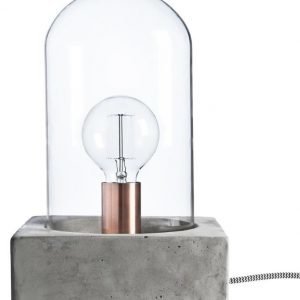 Pöytävalaisin Buddy Ø 200x320 mm betoni/lasi