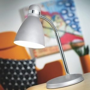 Pöytävalaisin Cyclone Ø 105x330 mm hopea