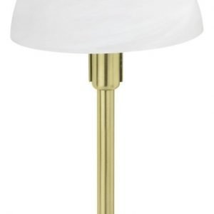 Pöytävalaisin Ella Ø 200x360 mm mattamessinki/alabasterilasi