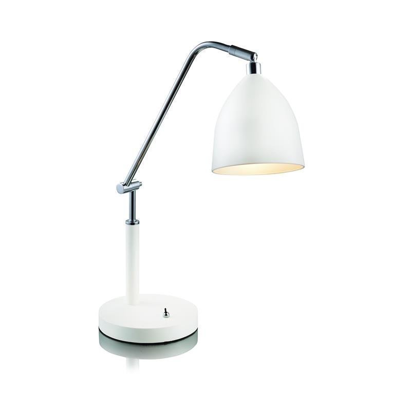 Pöytävalaisin Fredrikshamn 180x350x580 mm valkoinen