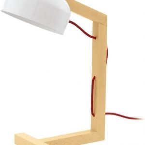 Pöytävalaisin Gizzera valkoinen puu välikytkin