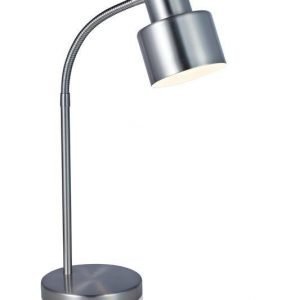 Pöytävalaisin Glommen 150x260x480 mm harjattu teräs