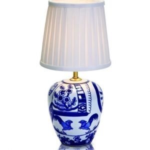 Pöytävalaisin Göteborg Ø 170x325 mm sininen/valkoinen