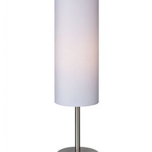 Pöytävalaisin Hagby Ø 140x550 mm teräs/valkoinen